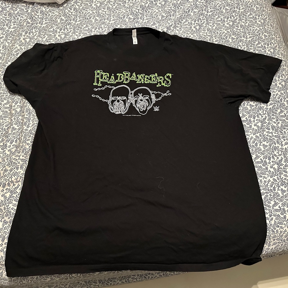 Headbangers shirt WWE WWF Thrasher Mosh attitude era tag team wrestling